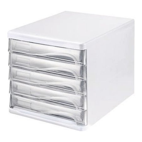 helit Schubladenbox economy H6129402 DIN A4-C4 l.gr/gk