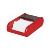 helit Visitenkartenbox Linear H6218092 max. 300Karten sw/rt