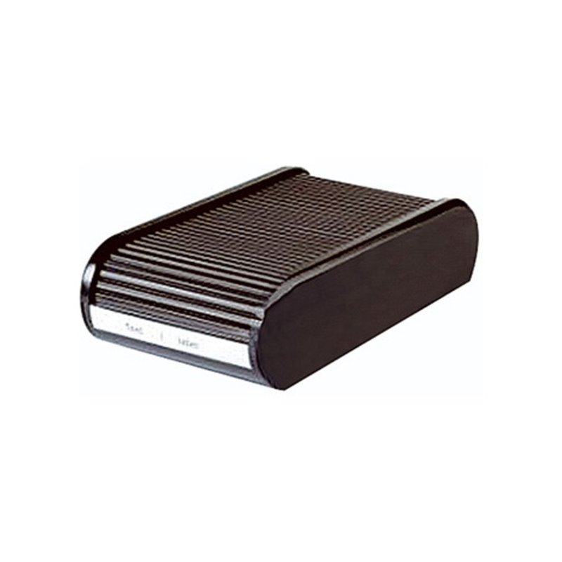 helit Visitenkartenbox Linear H6218095 max. 300Karten sw
