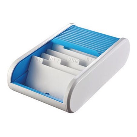 helit Visitenkartenbox Linear H6218030 300Karten blue lagoon