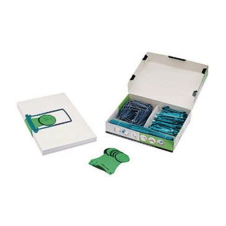 Jalema Abheftbügel Clipex 5721000 grün 100 St./Pack. +Labels