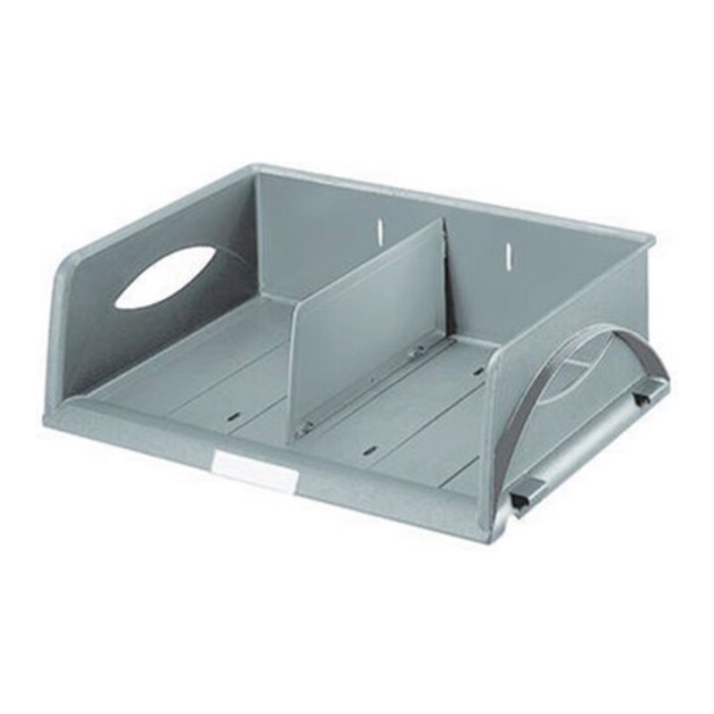 Leitz Briefablage Sorty 52300085 DIN A4/C4 quer PS grau