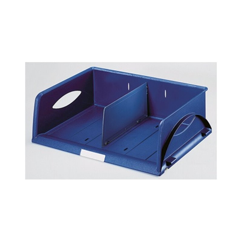 Leitz Briefablage Sorty 52300035 DIN A4/C4 quer PS blau