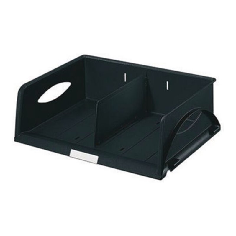 Leitz Briefablage Sorty 52300095 DIN A4/C4 quer PS schwarz