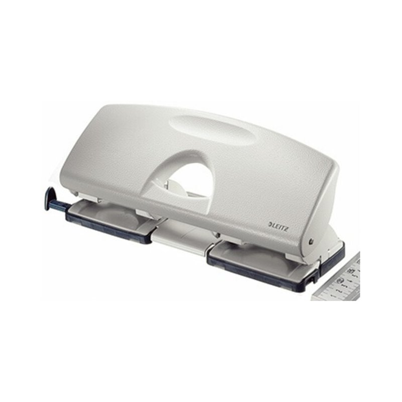 Leitz Doppellocher 50220085 max. 16Blatt Metall grau