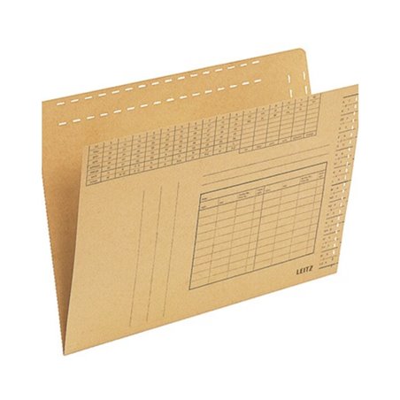 Leitz Einstellmappe 24300000 DIN A4 250g Karton braun