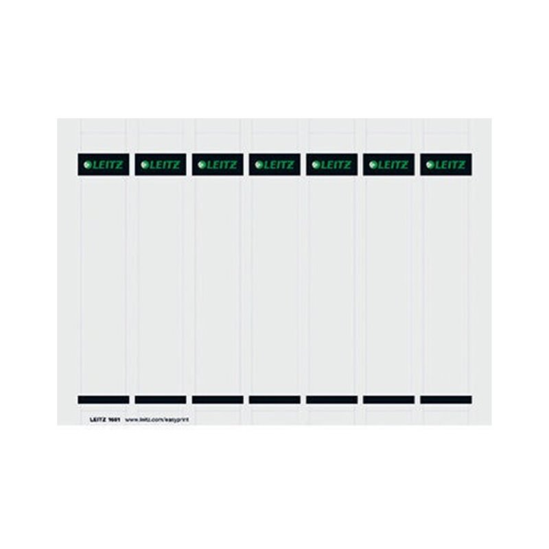 Leitz Einsteckrückenschild 16810085 kurz/schmal Karton gr 175 St./Pack.