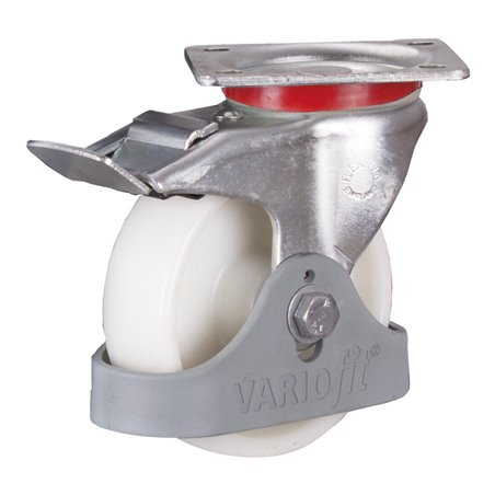 VARIOfit Bremsrolle Polyamid 200 x 50 mm weiß