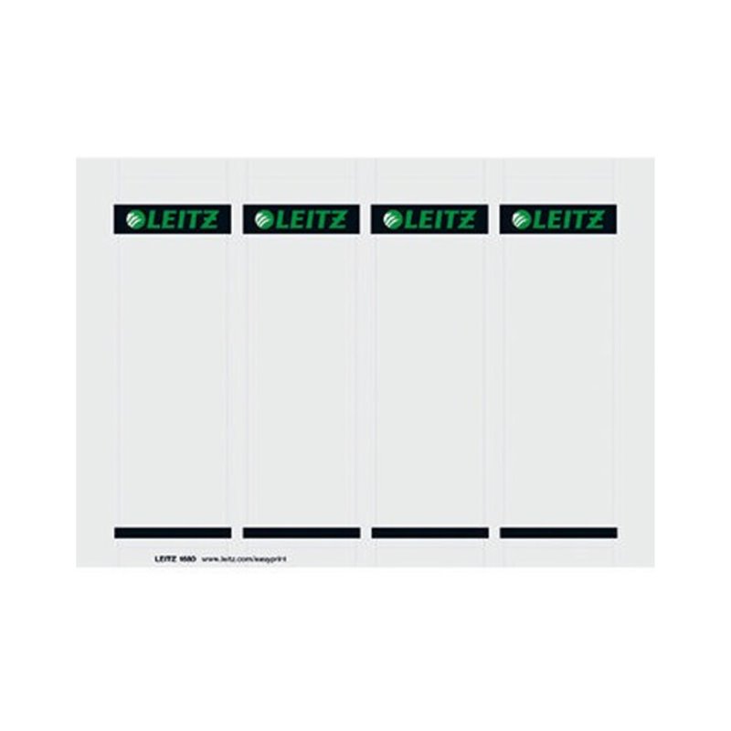 Leitz Einsteckrückenschild 16800085 kurz/breit Karton gr 100 St./Pack.