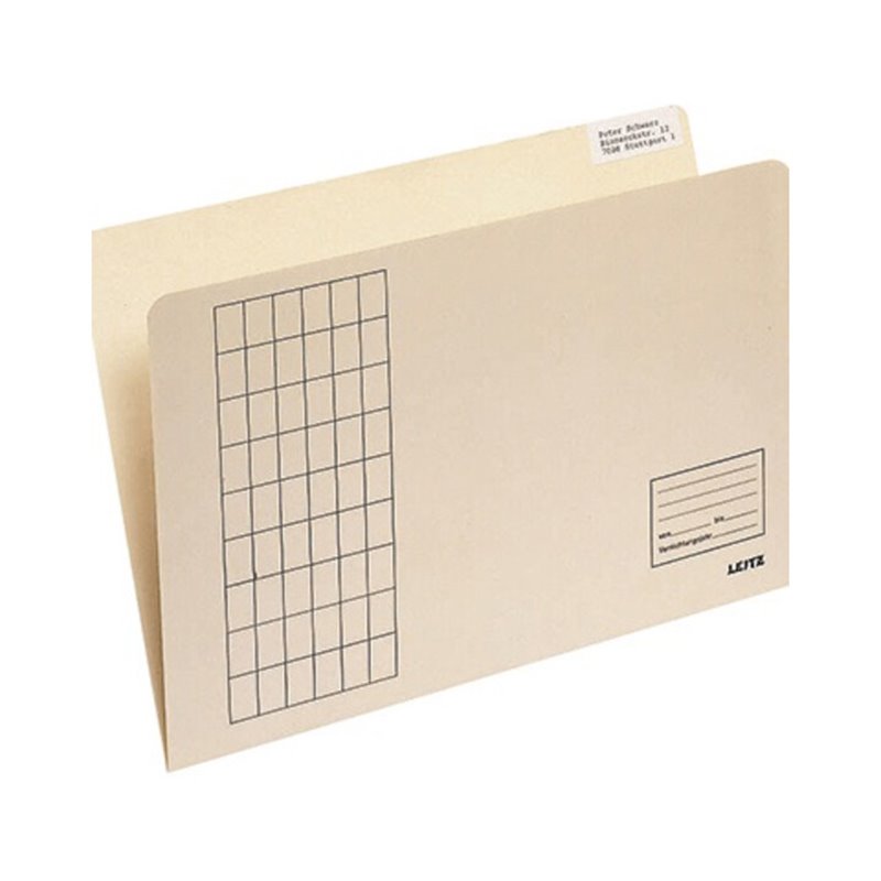 Leitz Einstellmappe 24330011 DIN A4 180g Kraftkarton chamois