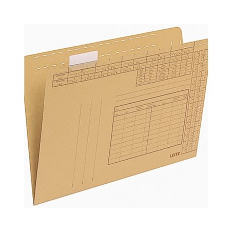 Leitz Einstellmappe 24350000 DIN A4 250g Natronkarton naturbraun