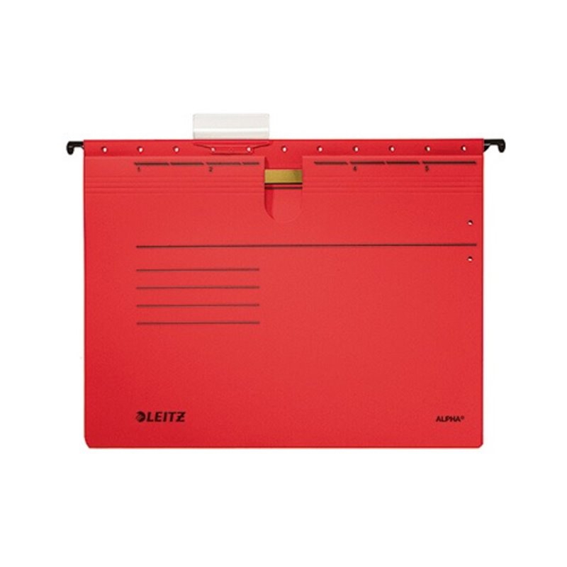 Leitz Hängehefter ALPHA 19840025 DIN A4 kfm. Heftung rot