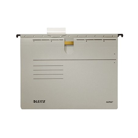 Leitz Hängehefter ALPHA 19840085 DIN A4 kfm. Heftung grau