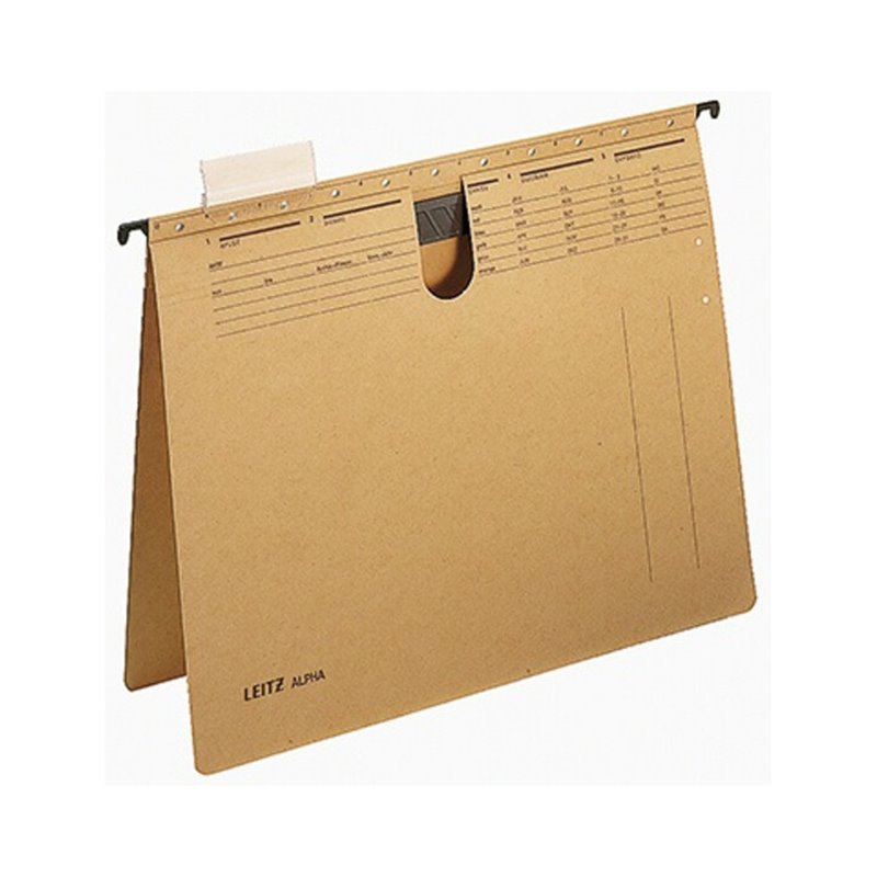 Leitz Hängehefter ALPHA 19890000 DIN A4 250g Natronkarton braun