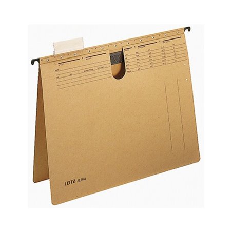 Leitz Hängehefter ALPHA 19890000 DIN A4 250g Natronkarton braun