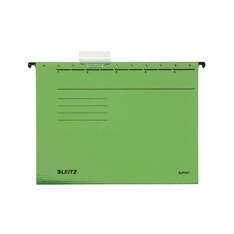 Leitz Hängemappe ALPHA 19850055 DIN A4 oben/seitlich offen grün