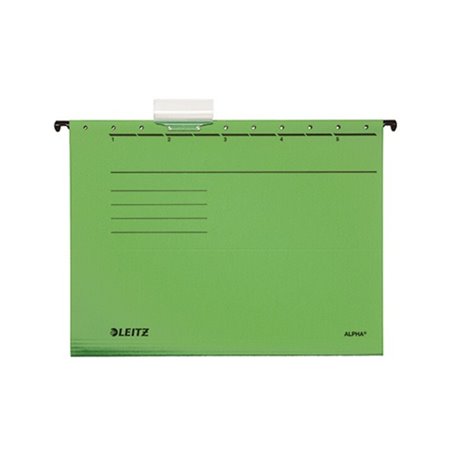 Leitz Hängemappe ALPHA 19850055 DIN A4 oben/seitlich offen grün