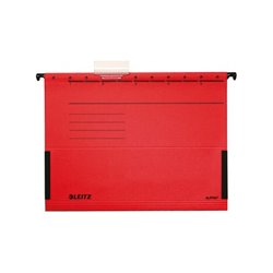 Leitz Hängetasche ALPHA 19860025 DIN A4 Colorspankarton rot