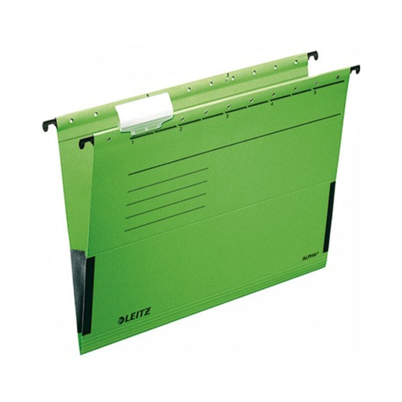 Leitz Hängetasche ALPHA 19860055 DIN A4 Colorspankarton grün
