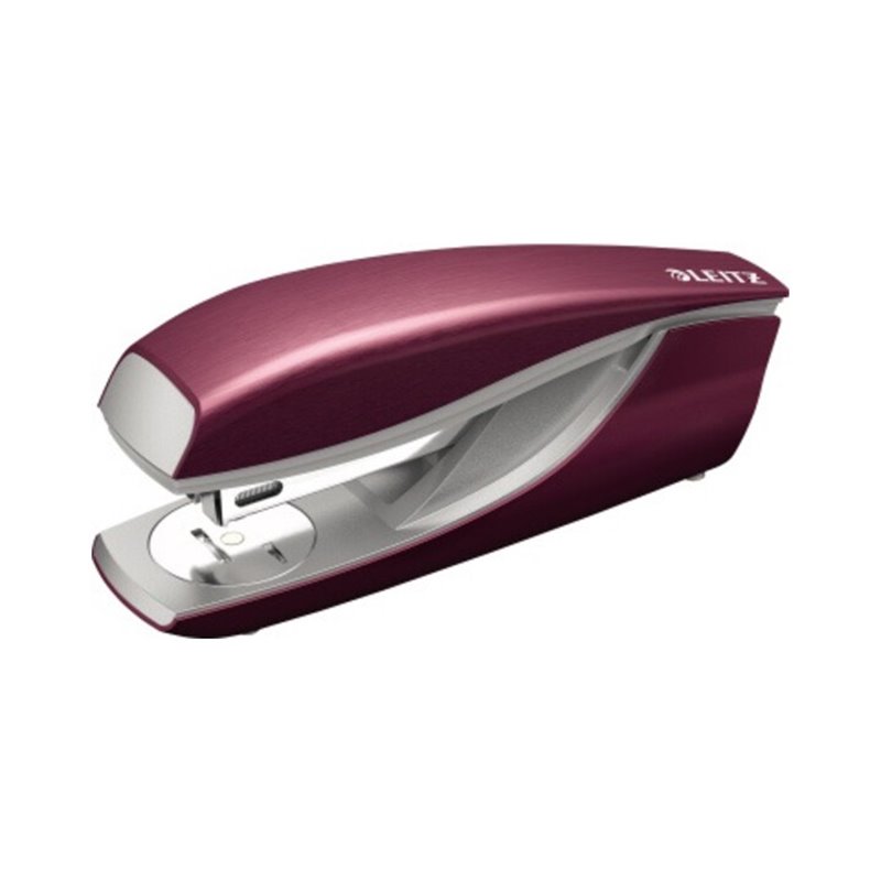 Leitz Heftgerät NeXXt Style 55620028 30Bl. Metall granat rot