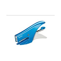 Leitz Heftzange WOW 55312036 max. 15Blatt Metall blau metallic