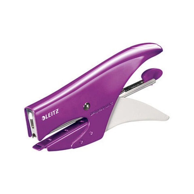 Leitz Heftzange WOW 55312062 max. 15Blatt Metall violett