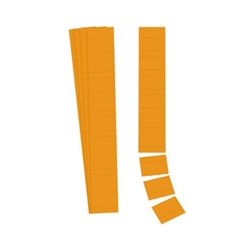Ultradex Einsteckkarte Planrecord 140704 70x32mm orange 90 St./Pack.