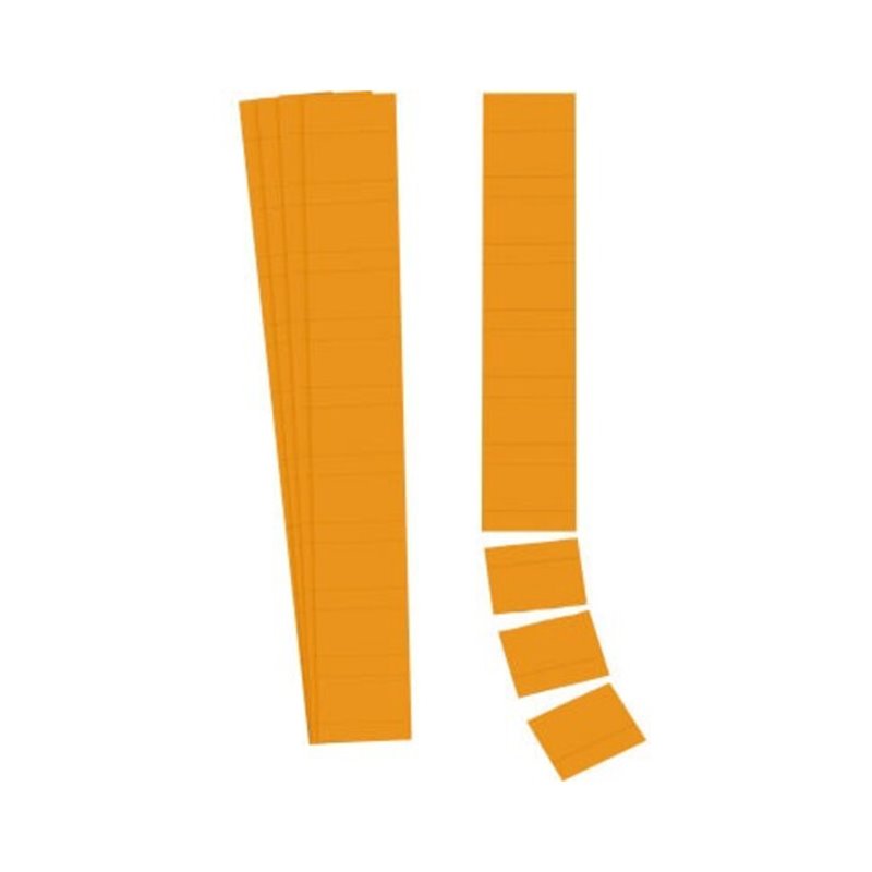 Ultradex Einsteckkarte Planrecord 140704 70x32mm orange 90 St./Pack.