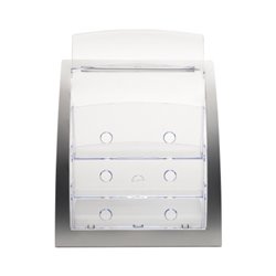 Deflecto Prospekthalter Contemporary 693745 silber