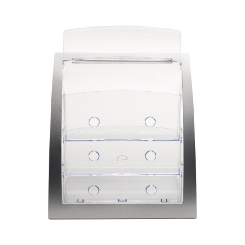 Deflecto Prospekthalter Contemporary 693745 silber