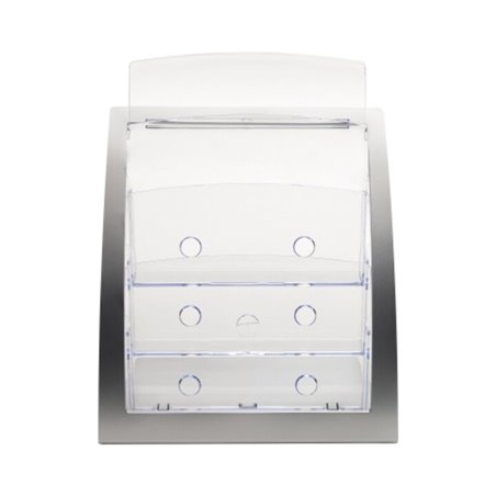 Deflecto Prospekthalter Contemporary 693745 silber