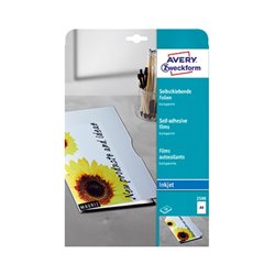 Avery Zweckform Inkjetfolie 2500 DIN A4 transparent 10 St./Pack.