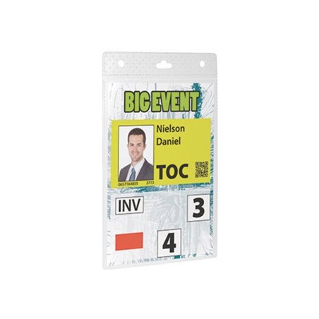 DUARABLE Namensschild 852619 DIN A6 transparent 20 St./Pack.