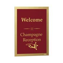 DURABLE Magnetrahmen DURAFRAME 487230 DIN A4 gold 2 St./Pack.