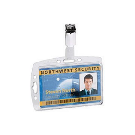 DURABLE Namensschild 800519 85x54mm Kunststoff tr 25 St./Pack.