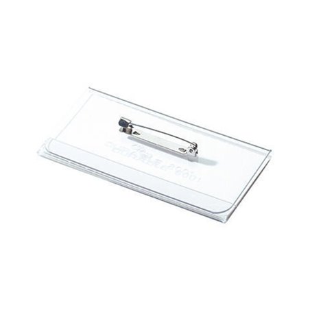 DURABLE Namensschild 800119 40x75mm Kunststoff tr 100 St./Pack.