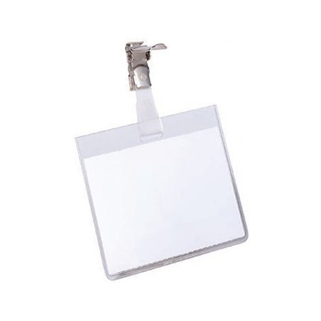 DURABLE Namensschild 800319 90x60mm Kunststoff tr 25 St./Pack.