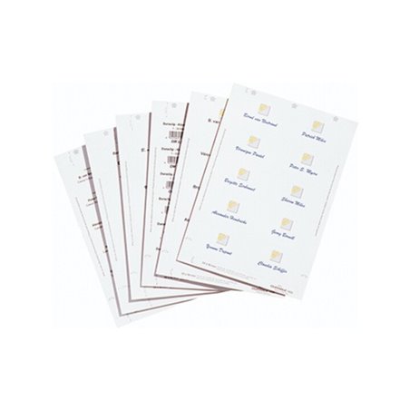 DURABLE Einsteckschild BADGEMAKER 145502 90x54mm weiß 200 St./Pack.