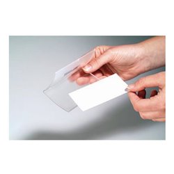 DURABLE Namenschild Click Fold 821219 75x40mm tr 10 St./Pack
