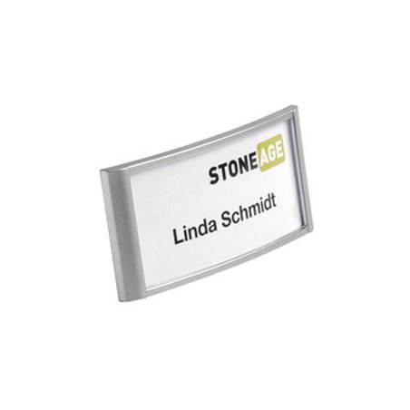 DURABLE Namensschild CLASSIC 854223 34x75mm Magnet si 10 St./Pack.