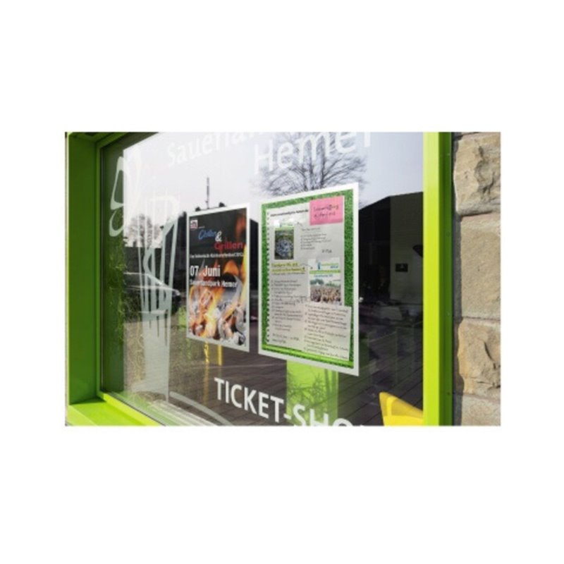 DURABLE Rahmen DURAFRAME POSTER SUN 500623 DIN A1 silber