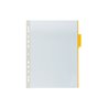 DURABLE Sichttafel FUNCTION panel 560704 DIN A4 Hartfolie gelb