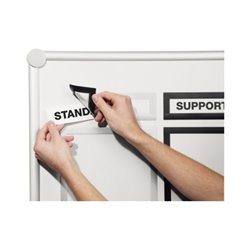 DURABLE Rahmen DURAFRAME TOP 498601 A4 sw 5 St./Pack.