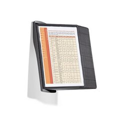 DURABLE Sichttafelwandhalter SHERPA STYLE WALL 10 585401 schwarz