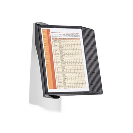 DURABLE Sichttafelwandhalter SHERPA STYLE WALL 10 585401 schwarz