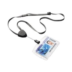 DURABLE Textilband FLEX Jojo 830901 8mm grau 10 St./Pack.