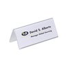 DURABLE Tischnamensschild 805019 150x61/122mm tr 25 St./Pack.