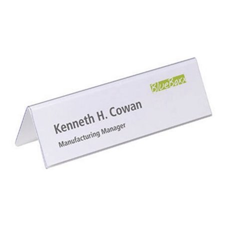 DURABLE Tischnamensschild 805219 210x61/122mm tr 25 St./Pack.