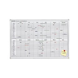 Franken Jahresplaner JK710 90x60cm 12Monate weiß