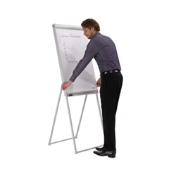Franken Flipchart Standard Deluxe FC84 67x95cm hellgrau